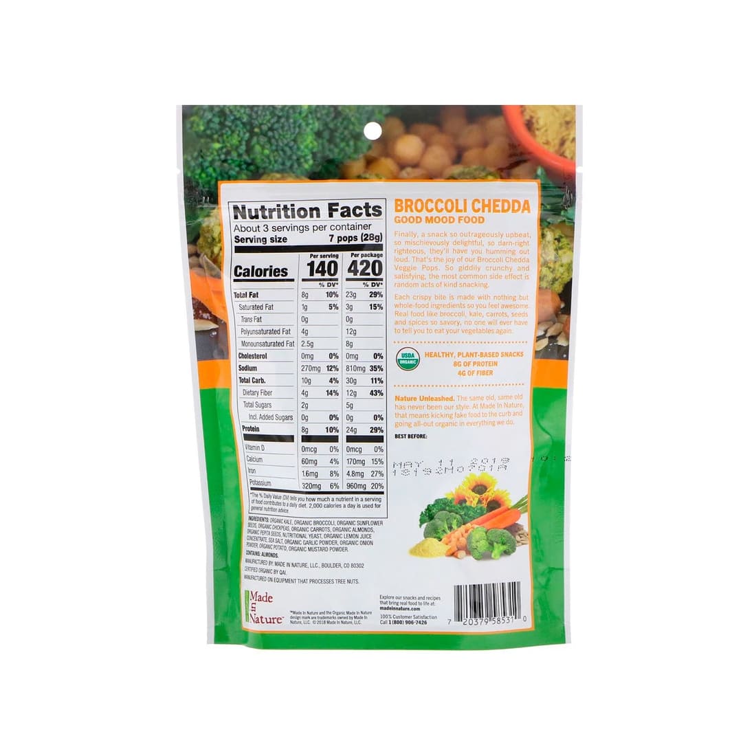 Blue Almonds Lightly Salted Vegetables – Bild 5